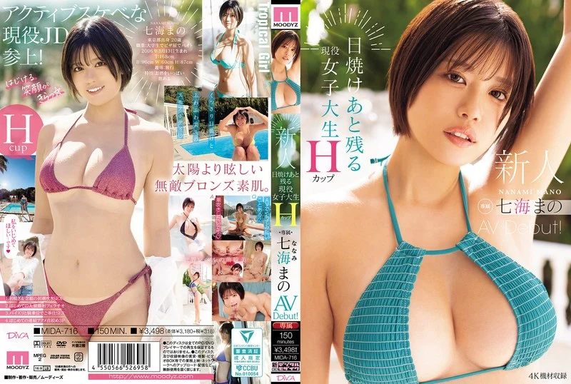MIDA-716 ซับไทย มาโนะ นานามิ มือใหม่ร้านพิซซ่า เปิดตัวถอดหมด